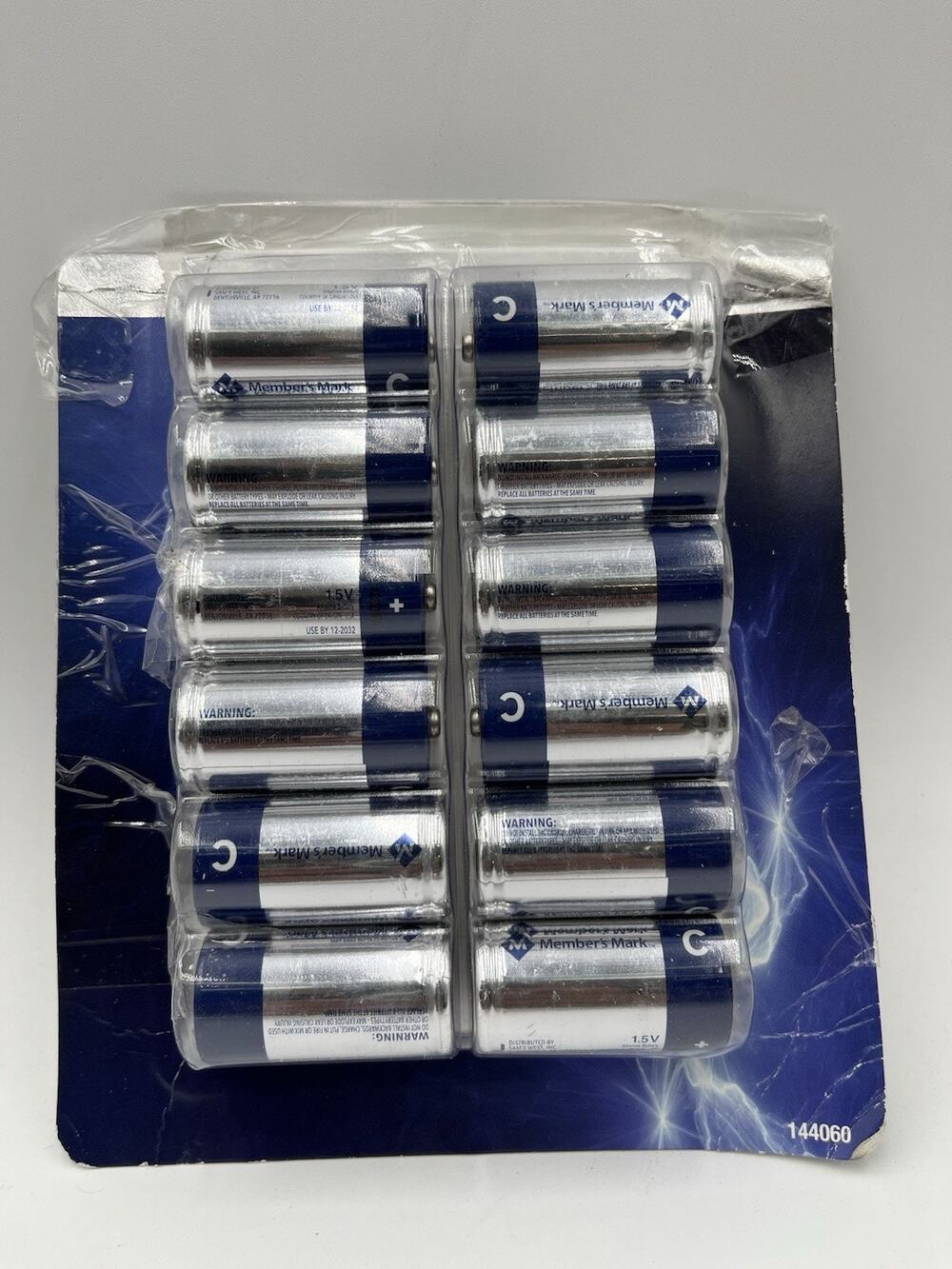 Member's Mark Alkaline C Batteries (12 Pack)